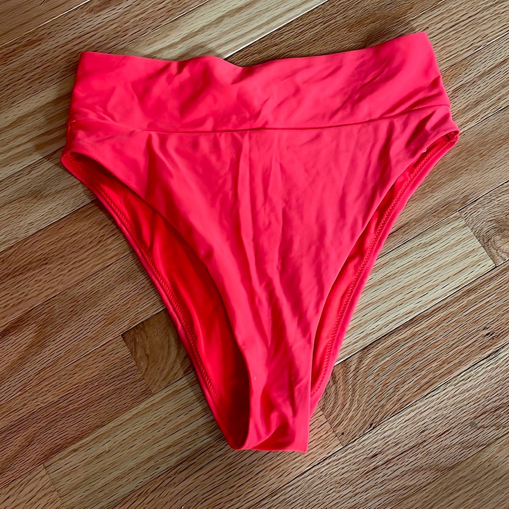 Aerie high-wasted, high-cut bikini bottoms